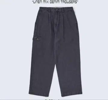 PWA pwa linen mix denim m 사이즈