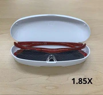 미사용 새상품 하즈키 루페 컴팩트 1.85X 루비