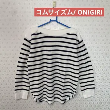 컴시즘 ONIGIRI 긴팔 티셔츠 여성용 얇은 소재 니트 11
