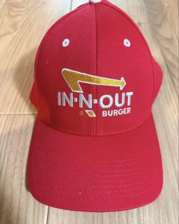 IN-N-OUT BURGER 캡 M/L 빨간색 인앤아웃
