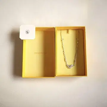 스와로브스키 Gema 플라워 목걸이