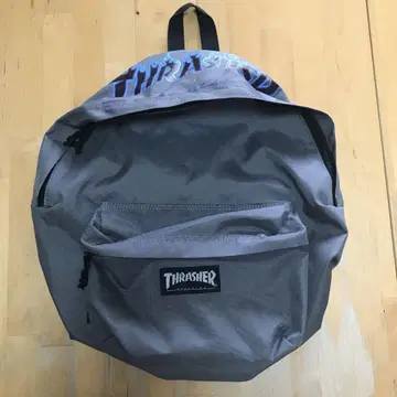 THRASHER 백팩 프레임 로고 그레이 트레셔 매거진