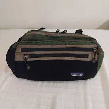 레어 patagonia 바디백 올리브 그린
