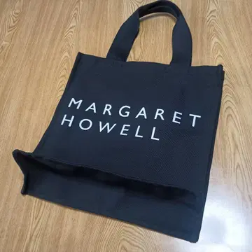MARGARET HOWELL 밑면이 넓은 토트백 대용량