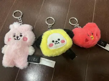 BT21 봉제 인형 마스코트 3종 세트