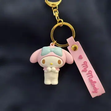 마이멜로디 실리콘 키링 약 8cm