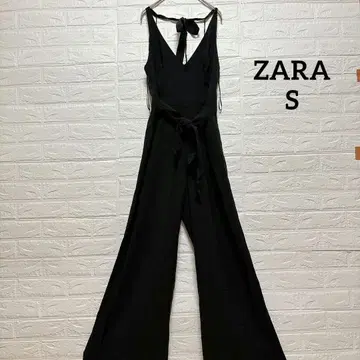 ZARA 올인원 S 블랙 백리본 살로펫 여성용