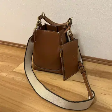 ZARA 숄더백 브라운