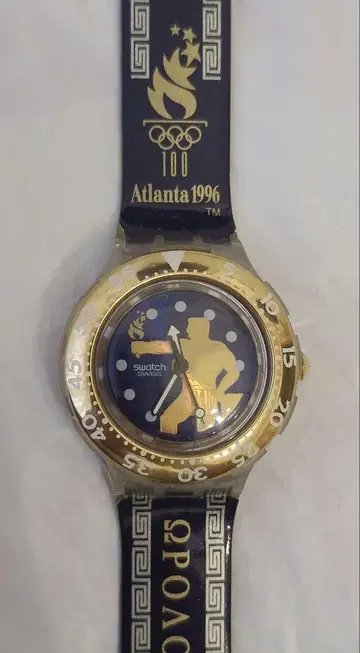 Swatch 애틀랜타 1996 올림픽 손목시계 새상품급