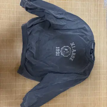 XLARGE 그레이 XL 사이즈 맨투맨