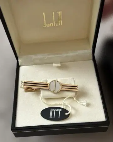 dunhill 골드 넥타이핀
