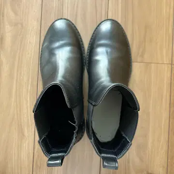 사이드 고어 부츠 블랙