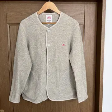 단톤 플리스 노카라 자켓