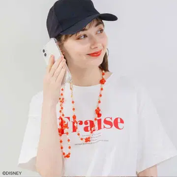 디즈니 미키 스마트폰 스트랩 비즈 스트랩 아코모데