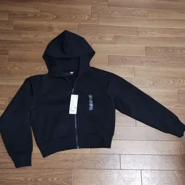 UNIQLO 블랙 후드티 M