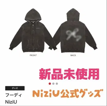 미사용 새상품 공식 NiziU 후디 XL