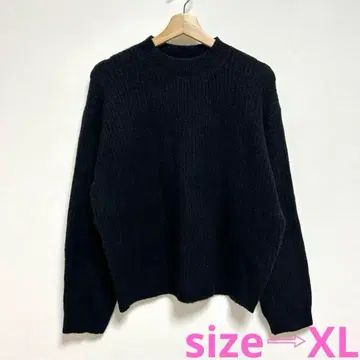 UNIQLO 유니클로 라이트 수플레 얀 모크넥 스웨터 긴팔 XL 사이즈