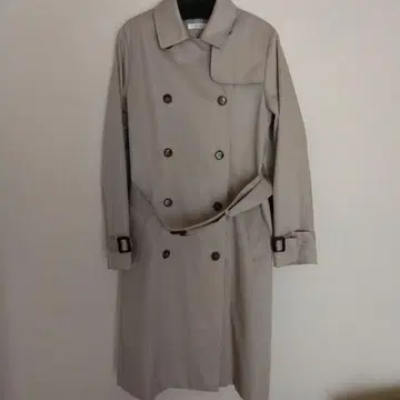MICHEL KLEIN 베이지 트렌치코트