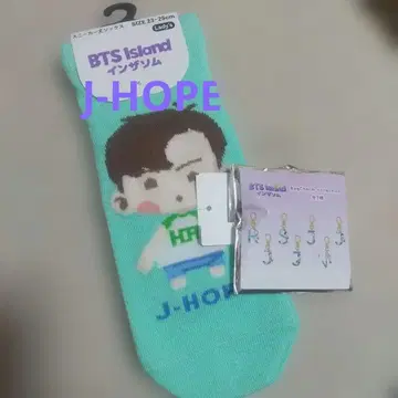 BTS Island In The Seom 백참 제이홉 호비 양말 2개