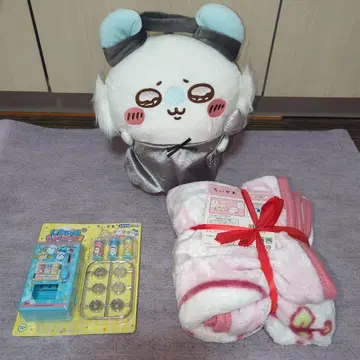 치이카와 봉제 인형 무릎담요 완구