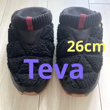 Teva 블랙 슬립온 26cm 샌들 겨울