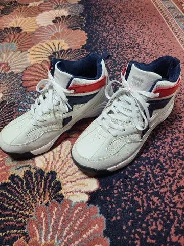 FILA 남성용 하이컷 스니커즈