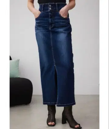 AZUL DENIM 하이웨스트 스커트