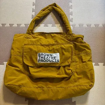 BROWN THEATRE PRODUCT 가방 겨자색 계열