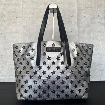 [ 새상품급 ] JIMMY CHOO SOFIA/M 실버 펀칭 토트백