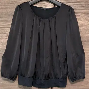 ANAYI 턱 쉬폰 블라우스 일본제