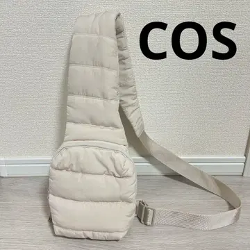 COS 숄더백 원숄더 퀼팅 라이트 베이지