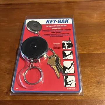 [미개봉 새상품] KEY-BAK 키 릴 스테인리스 스틸제