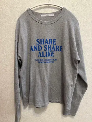 FRAMe WORK/프레임워크 텐지쿠 로고 롱 tee