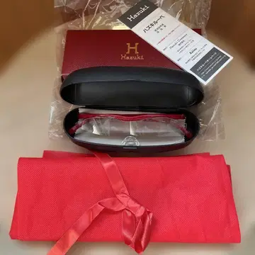 Hazuki 라지 클리어 렌즈 1.6배 빨간색