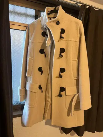 BANANA REPUBLIC 더플 코트 M 크림색