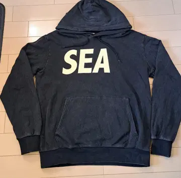 WIND AND SEA 다크 그레이 후디
