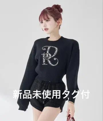 Darich DR 비쥬 볼륨 리브 니트탑