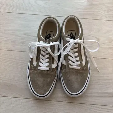 Vans 베이지 스니커즈 23.5cm