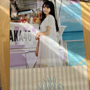 세토구치 신게츠 노기자카46 Same numbers B2 포스터