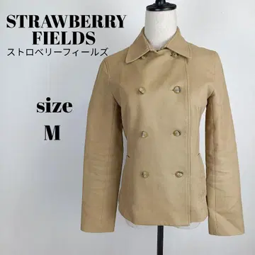 [ a1278 ] 스트로베리 필드 새상품급 더블 코튼 자켓