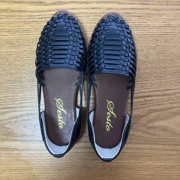 Sesto 블랙 S 사이즈 22cm 플랫슈즈 박스형