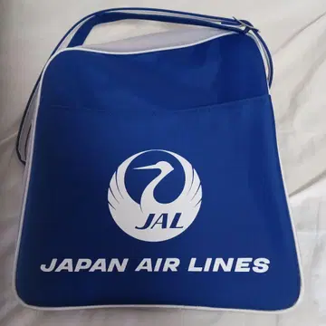 JAL 파랑 숄더백 미사용품