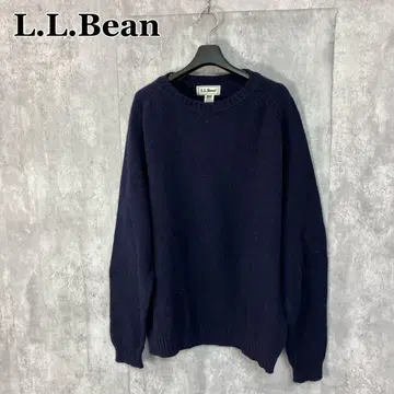 L.L.Bean 80's 빈티지 스코틀랜드제 니트 스웨터 M