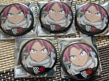 페어리 테일 100년 퀘스트 프린세스 카페 캔뱃지 나츠