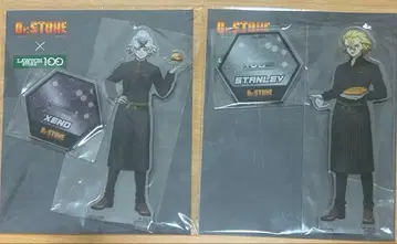 Dr.stone 닥스토 로손100 아크릴 스탠드 스탠리 제노 아크릴