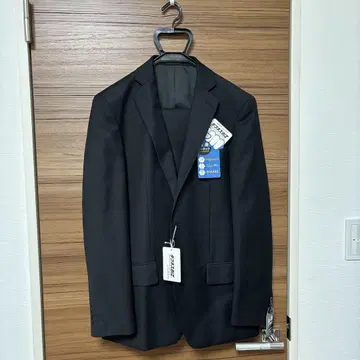 블랙 싱글 브레스 정장 자켓 새상품
