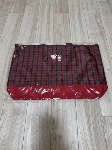 택 포함 미사용 새상품 파미리아 연습 백 레드
