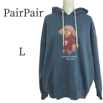 PairPair 페어페어 블루 긴팔 후드티 L