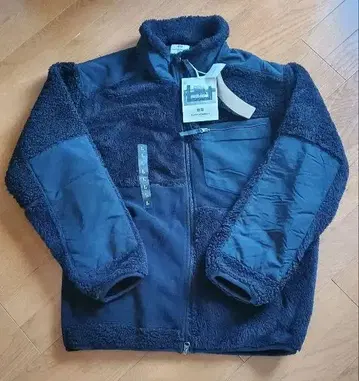 유니클로 Engineered Garments 플리스 블랙 L