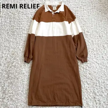 REMI RELIEF 라빠르망 별주 21AW 라거 원피스 브라운